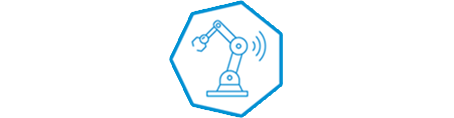 icon of a robotic arm