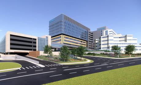 Geisinger Medical Center expansion rendering