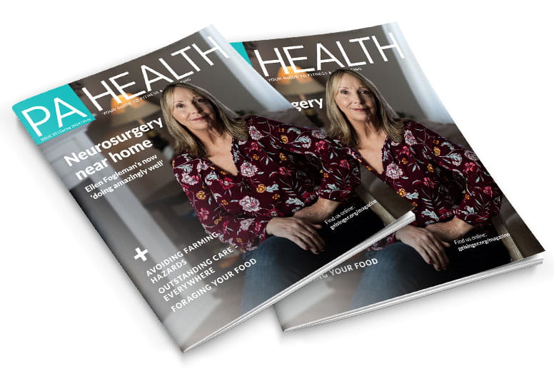 PA Health magazine covers.